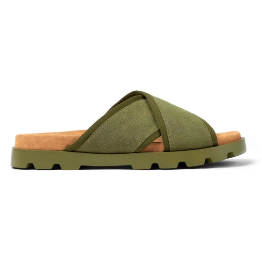 Zdjęcie produktu CAMPER Brutus Sandal - Sandały dla Mężczyźni - Zielony, Tkanina