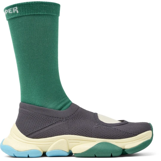 Zdjęcie produktu CAMPER Camper x ISSEY MIYAKE - Karst Finch - Baleriny dla Kobiety - Szary, Tkanina