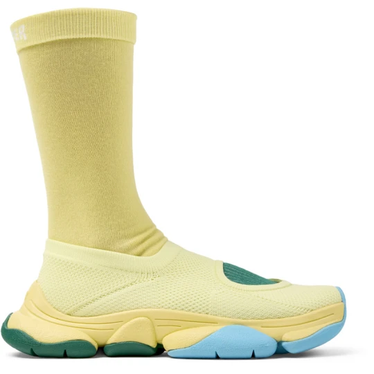 Zdjęcie produktu CAMPER Camper x ISSEY MIYAKE - Karst Finch - Baleriny dla Kobiety - Żółty, Tkanina