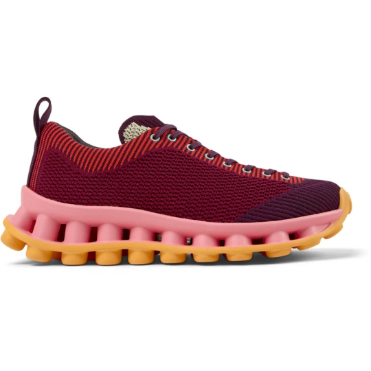 Zdjęcie produktu CAMPER Camper x SUNNEI - PELOTISSIMA - Trampki dla Kobiety - Kasztanowy, Czerwony, Fiolet, Tkanina bordowy