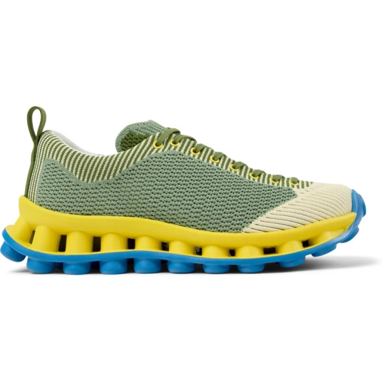 Zdjęcie produktu CAMPER Camper x SUNNEI - PELOTISSIMA - Trampki dla Kobiety - Zielony, Żółty, Tkanina