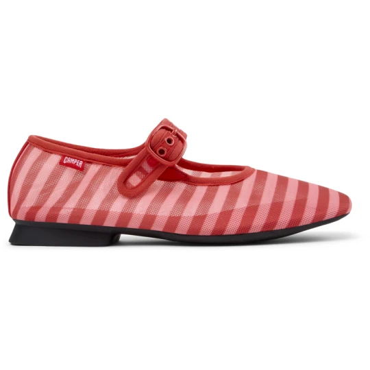 Zdjęcie produktu CAMPER Casi Myra - Baleriny dla Kobiety - Czerwony, Różowy, Tkanina