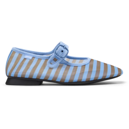 Zdjęcie produktu CAMPER Casi Myra - Baleriny dla Kobiety - Niebieski, Brązowy, Tkanina