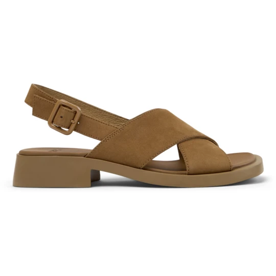 Zdjęcie produktu CAMPER Dana - Eleganckie buty dla Kobiety - Brązowy, Zamsz