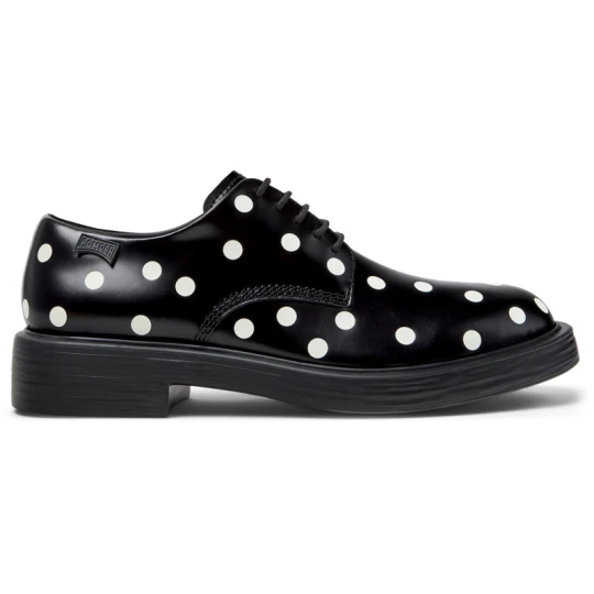 Zdjęcie produktu CAMPER Dean - Eleganckie buty dla Mężczyźni - Czarny, Biały, Skóra licowa