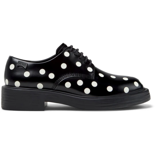 Zdjęcie produktu CAMPER Dean - Eleganckie buty dla Kobiety - Czarny, Biały, Skóra licowa
