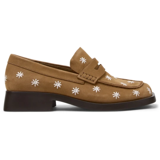 Zdjęcie produktu CAMPER Donna - Eleganckie buty dla Kobiety - Brązowy, Zamsz