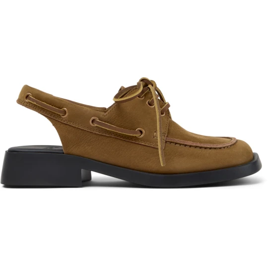 Zdjęcie produktu CAMPER Donna - Eleganckie buty dla Kobiety - Brązowy, Zamsz