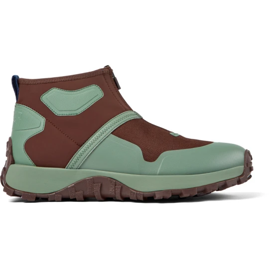 Zdjęcie produktu CAMPER Drift Trail VIBRAM - Botki dla Mężczyźni - Kasztanowy, Zielony, Tkanina