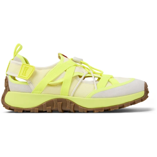 Zdjęcie produktu CAMPER Drift Trail VIBRAM - Trampki dla Mężczyźni - Biały, Żółty, Tkanina