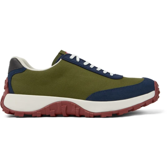 Zdjęcie produktu CAMPER Drift Trail VIBRAM - Trampki dla Mężczyźni - Zielony, Tkanina