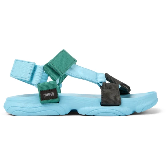 Zdjęcie produktu CAMPER Karst Sandal - Sandały dla Kobiety - Niebieski, Zielony, Szary, Tkanina