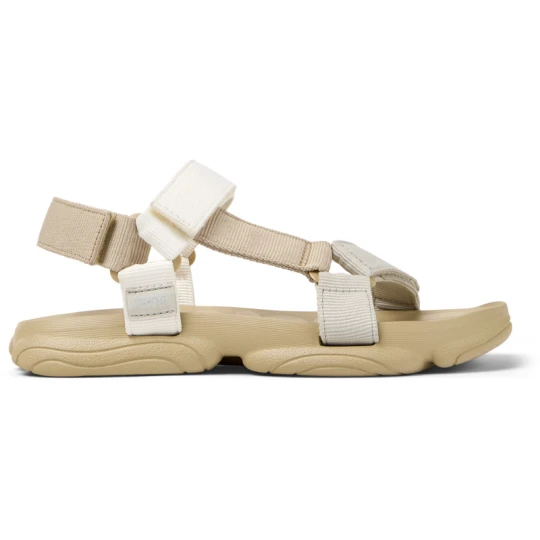 Zdjęcie produktu CAMPER Karst Sandal - Sandały dla Mężczyźni - Beżowy, Biały, Szary, Tkanina