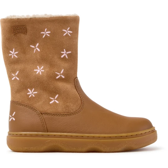 Zdjęcie produktu CAMPER Kiddo - Eleganckie obuwie sportowe dla Dla dziewczynek - Brązowy, piel.consumidor13