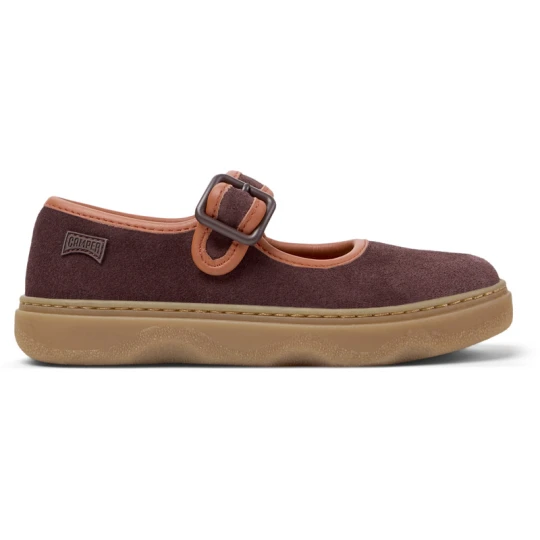 Zdjęcie produktu CAMPER Kiddo - Eleganckie obuwie sportowe dla Dla dziewczynek - Kasztanowy, Skóra licowa