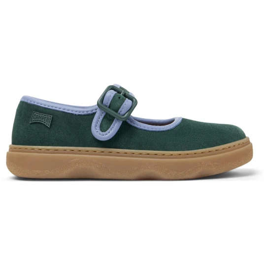 Zdjęcie produktu CAMPER Kiddo - Eleganckie obuwie sportowe dla Dla dziewczynek - Zielony, Skóra licowa