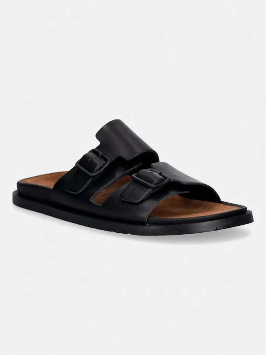 Zdjęcie produktu Camper klapki damskie skórzane Lluc Sandal czarny