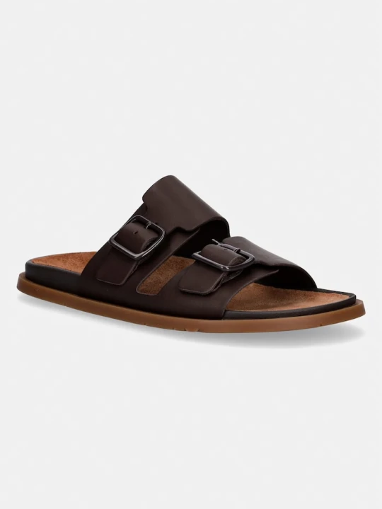 Zdjęcie produktu Camper klapki męskie skórzane Lluc Sandal brązowy