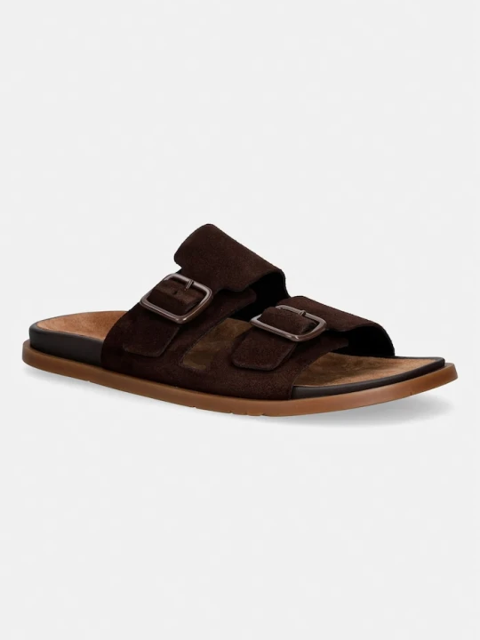 Zdjęcie produktu Camper klapki męskie zamszowe Lluc Sandal brązowy