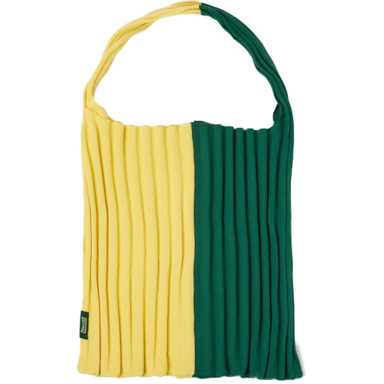 Zdjęcie produktu CAMPER Knit TENCEL® - Unisex Torebki i portfele - Zielony, Żółty, rozmiar, Tkanina