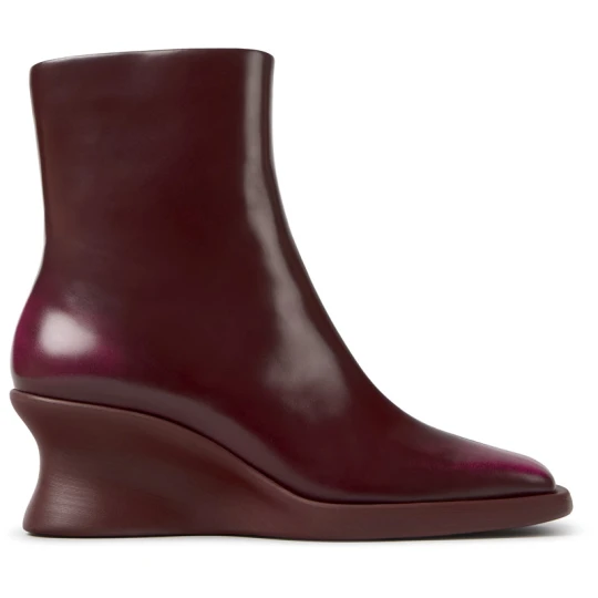 Zdjęcie produktu CAMPER Louise - Eleganckie buty dla Kobiety - Kasztanowy, Różowy, Skóra licowa bordowy
