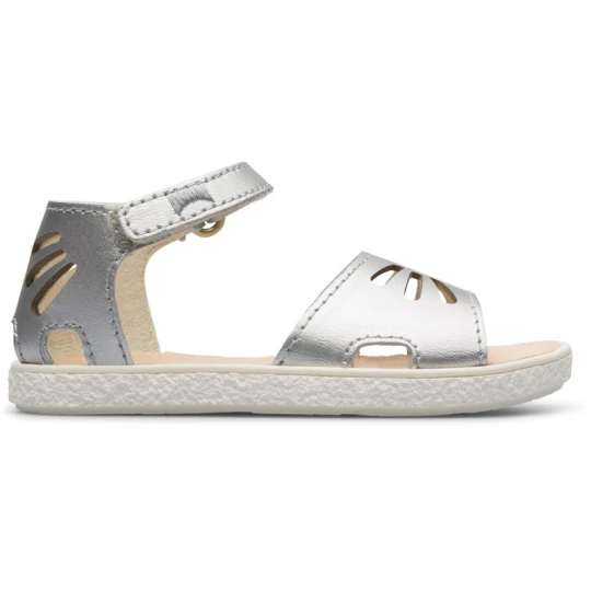 Zdjęcie produktu CAMPER Miko - Sandały dla Firstwalkers - Szary, Skóra licowa