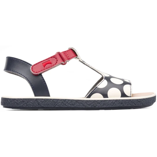 Zdjęcie produktu CAMPER Miko - Sandały dla - Niebieski, Biały, Czerwony, Skóra licowa