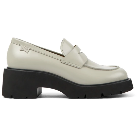 Zdjęcie produktu CAMPER Milah - Eleganckie buty dla Kobiety - Szary, Skóra licowa