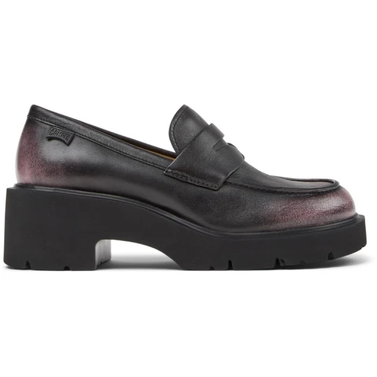 Zdjęcie produktu CAMPER Milah - Eleganckie buty dla Kobiety - Czarny, Różowy, Skóra licowa