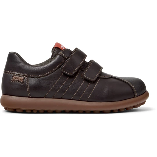 Zdjęcie produktu CAMPER Pelotas - Eleganckie obuwie sportowe dla Dla dziewczynek - Brązowy, Skóra licowa/Tkanina