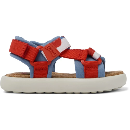 Zdjęcie produktu CAMPER Pelotas Flota - Sandały dla Dla dziewczynek - Czerwony, Niebieski, Biały, Tkanina