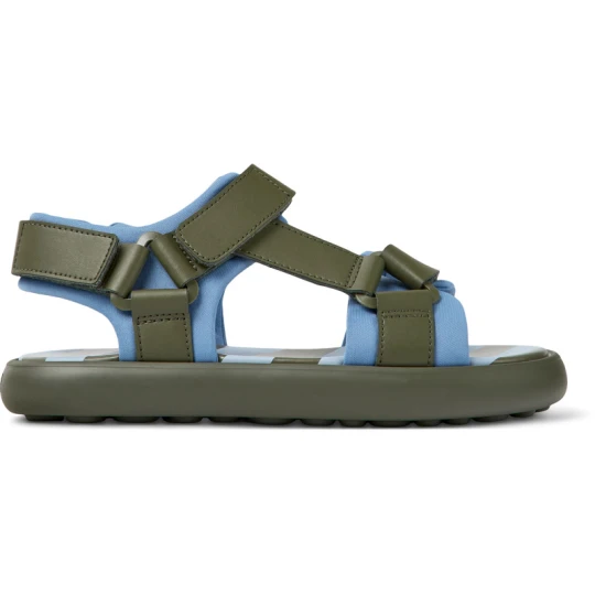 Zdjęcie produktu CAMPER Pelotas Flota - Sandały dla Kobiety - Zielony, Niebieski, Skóra licowa / Tkanina