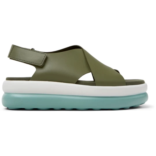 Zdjęcie produktu CAMPER Pelotas Flota Up - Sandały dla Kobiety - Zielony, Skóra licowa