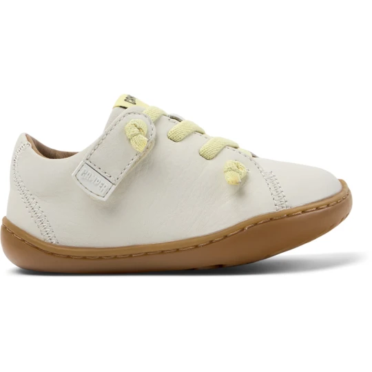 Zdjęcie produktu CAMPER Peu - Eleganckie obuwie sportowe dla Firstwalkers - Biały, Skóra licowa