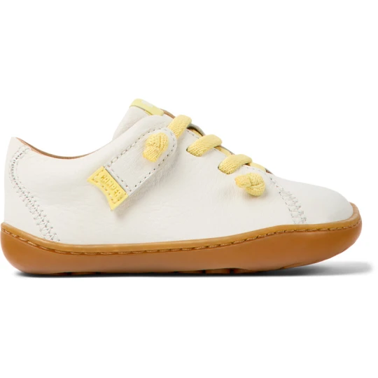 Zdjęcie produktu CAMPER Peu - Eleganckie obuwie sportowe dla Firstwalkers - Biały, Skóra licowa