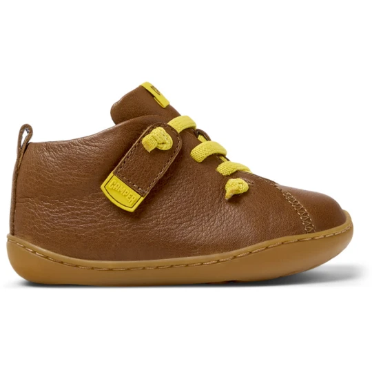 Zdjęcie produktu CAMPER Peu - Eleganckie obuwie sportowe dla Firstwalkers - Brązowy, Skóra licowa