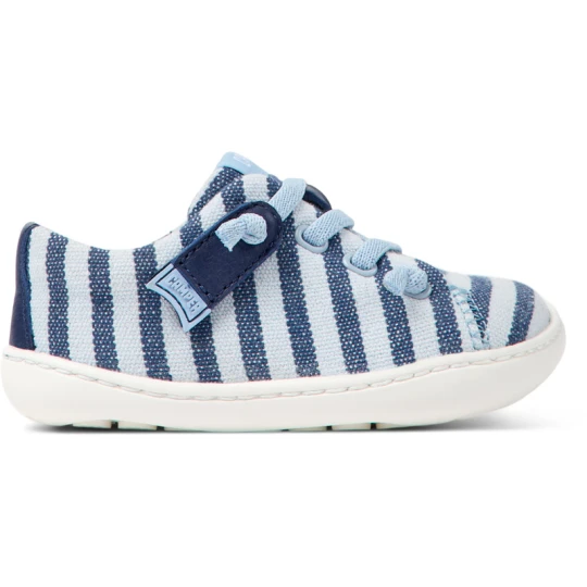 Zdjęcie produktu CAMPER Peu - Eleganckie obuwie sportowe dla Firstwalkers - Niebieski, Tkanina/Skóra licowa