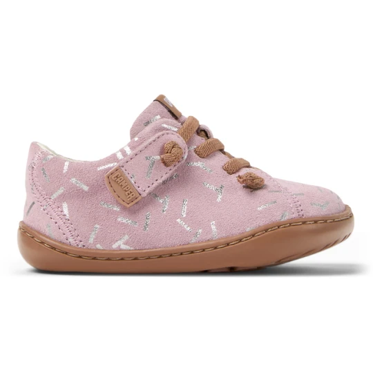 Zdjęcie produktu CAMPER Peu - Eleganckie obuwie sportowe dla Firstwalkers - Różowy, Zamsz