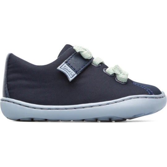 Zdjęcie produktu CAMPER Peu - Trampki dla Firstwalkers - Niebieski, Tkanina/Skóra licowa