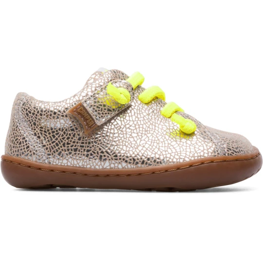 Zdjęcie produktu CAMPER Peu - Trampki dla Firstwalkers - Szary, Skóra licowa