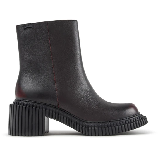 Zdjęcie produktu CAMPER Pix London - Eleganckie buty dla Kobiety - Czarny, Kasztanowy, Skóra licowa