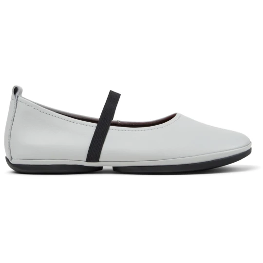 Zdjęcie produktu CAMPER Right Nina - Baleriny dla Kobiety - Szary, Skóra licowa