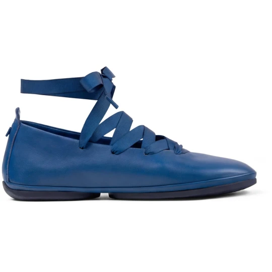 Zdjęcie produktu CAMPER Right Nina - Eleganckie buty dla Kobiety - Niebieski, Skóra licowa