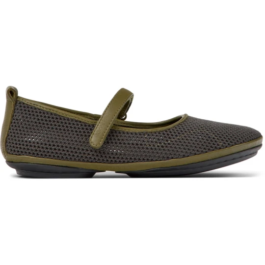 Zdjęcie produktu CAMPER Right TENCEL® - Baleriny dla Kobiety - Szary, Tkanina/Skóra licowa