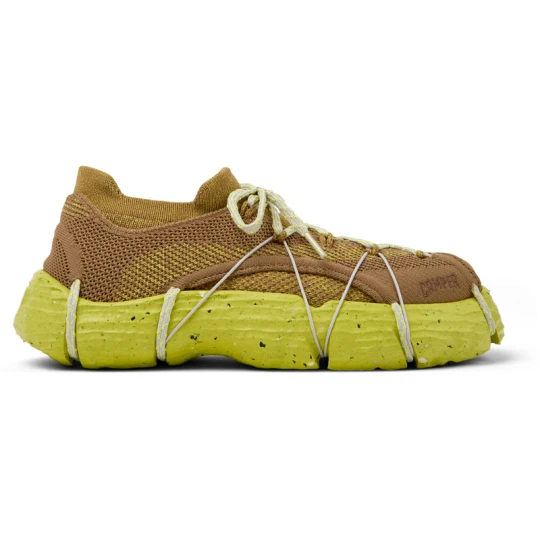 Zdjęcie produktu CAMPER Roku - Trampki dla Kobiety - Brązowy, Żółty, Tkanina