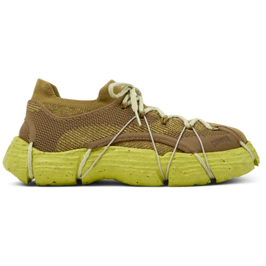 Zdjęcie produktu CAMPER Roku - Trampki dla Mężczyźni - Brązowy, Żółty, Tkanina