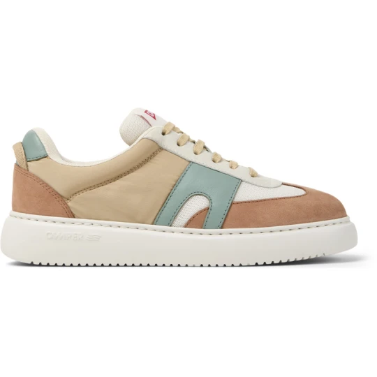 Zdjęcie produktu CAMPER Runner K21 Sorona® - Trampki dla Kobiety - Biały, Beżowy, Zielony, Tkanina