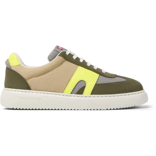 Zdjęcie produktu CAMPER Runner K21 Sorona® - Trampki dla Kobiety - Szary, Zielony, Żółty, Tkanina