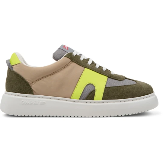 Zdjęcie produktu CAMPER Runner K21 Sorona® - Trampki dla Mężczyźni - Szary, Zielony, Żółty, Tkanina