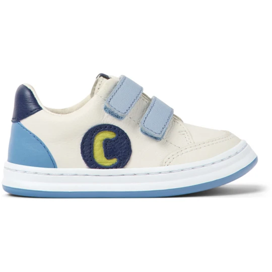Zdjęcie produktu CAMPER Runner - Trampki dla Firstwalkers - Biały, Niebieski, Zielony, Skóra licowa